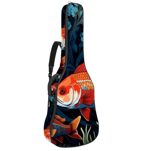 Étui souple pour guitare acoustique de 109 cm imperméable multicolore