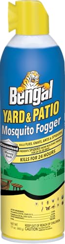 Bengal Yard and Patio Mosquito Fogger, Kills Spiders and Prevents Nesting, 17...