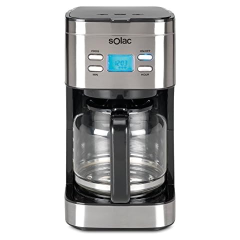 Solac Stillo CF4028 - Cafetera de goteo programable con jarra de vidrio Cover