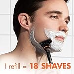 Gillette Fusion5 Razor Refills for Men, 5 Bladed Razor, with Precision Trimmer and Lubrastrip for a Close Shave, 12 Razor Blade Refills - Image 3