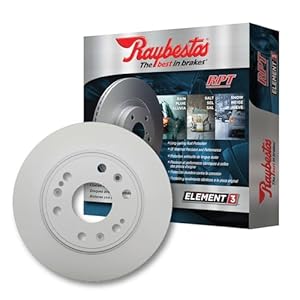 Raybestos Element3 Automotive Replacement Front Brake Rotor for Select 2006-2011 Honda Civic, 2002-2006 Acura RSX, 2011-2015 Honda CR-Z (980059FZN)