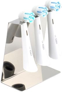 ZEOOR 電動歯ブラシ 替えブラシ スタンド ステンレス 置き型 浮かせる 収納 歯ブラシホルダー 3本用
