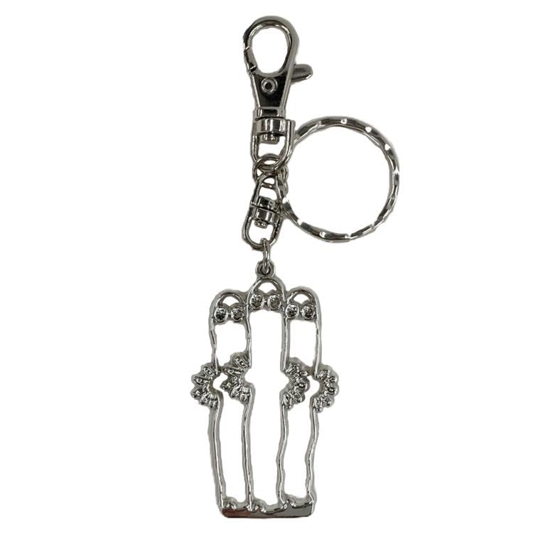 Amazon.co.jp: ゾーウィームーミン SILVERキーホルダー ニョロニョロ(3