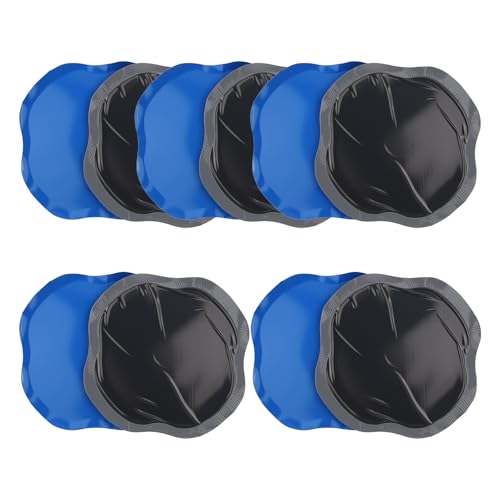 10PCS 4.95×4.95" Tire Patch Kit,Thick Rubber Tire Patches Heavy Duty