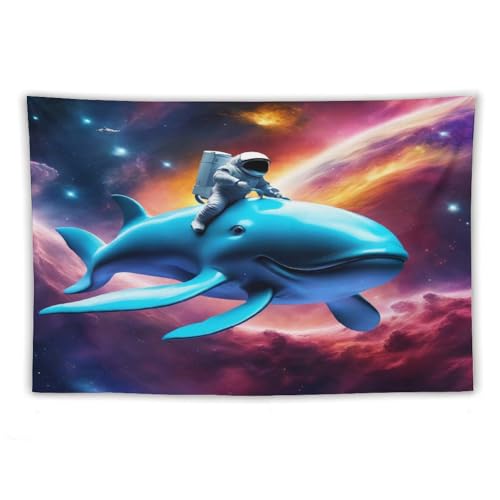 Tenture murale astronaute 150x230 cm : transformez une chambre triste en cosmos - 3