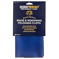 Untreated premium suede microfiber for brass and woodwind instruments Ideal for cleaning and polishing Safe on all surfaces Stitch-free and non-linting to prevent scratches 90,000 cleaning microfibers per square inch