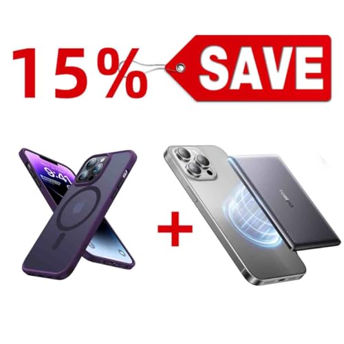 TORRAS 5,000mAh MiniMag Power Bank — Buy Together to Save 15%