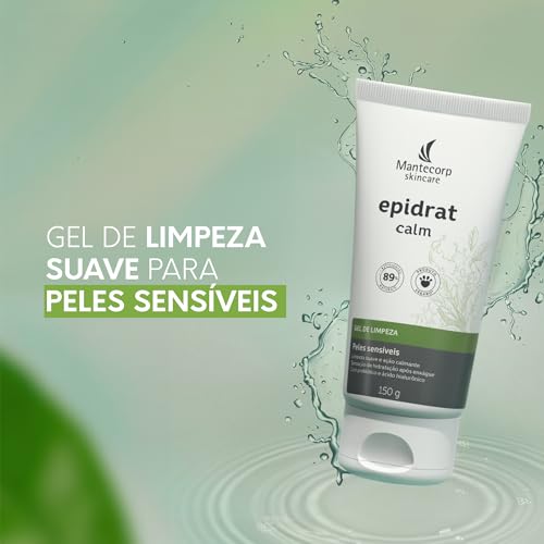 Mantecorp - Gel De Limpeza Epidrat Calm - Hidrata Higieniza e Acalma a Pele, Evita Oleosidade, Ideal