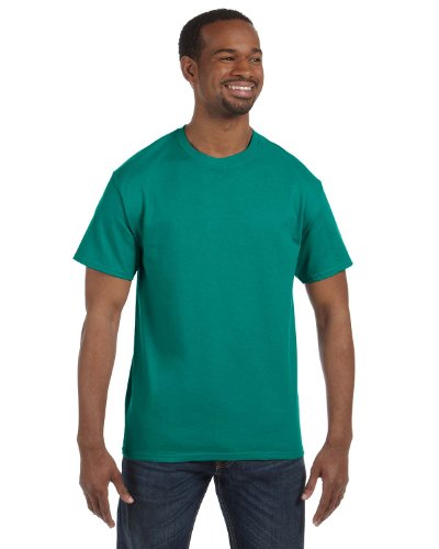 JERZEES Adult Dri-Power Heavyweight Blend T-Shirt , 3XLarge, Jade