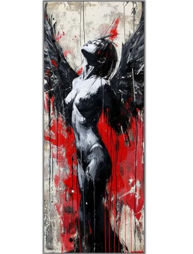 Abstraction Ange Diamond Painting XXL | Toile Haute Définition de Broderie Diamant 5D