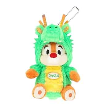 ディズニー干支　ぬいぐるみバッチ 干支のうさぎになりきり！