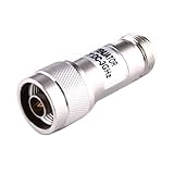 Atenuador de ganancia de frecuencia 5W 20dBi N hembra a N macho DC-13GHz (plata)