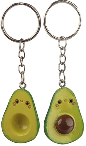 Ensemble 2 Porte-clés Kawaii - Avocat