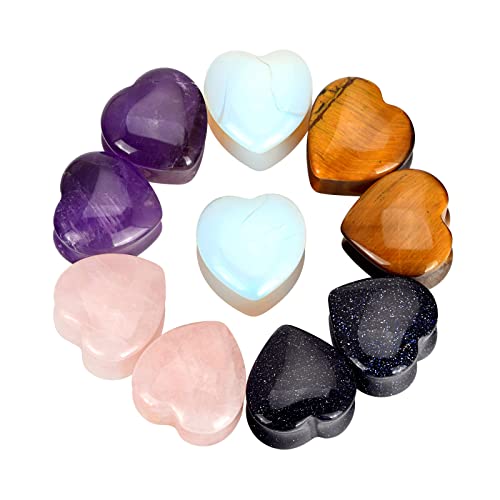 JOYTOYOU 4 pares/5 pares 2g-5/8'' alargadores de orelha em forma de lágrima e coração alargadores