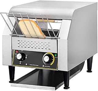 Shoppers Hub PNQ 2250W Stainless Steel Electric Conveyor Toaster for Toasting Breads Burger Buns Ideal Use in Buffet Break... Price In India