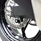 Universal M8 Ständeraufnahme Bobbins Montageständer Schwingen Mortorrad Zubehör für S1000 R XR RR, GSR 600 750 GSXR GSXS 1000 GSX-8S Vstrom SV650 CBR 600 1000 900 954 RR Trident 660 Monster (Schwarz)