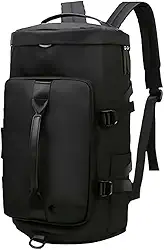 Mochila Mala Para Academia Natação Mochila Bolsa Academia Esportiva Fitness Treino Multifuncional Unissex