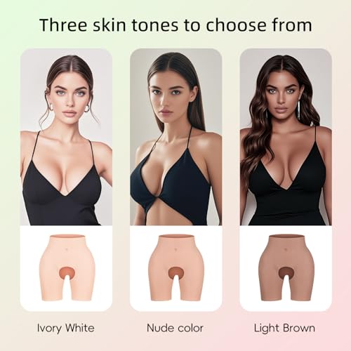 Half Length Silicone Butt Panties Hips Lifter Enhancer Shaping Pants for Crossdressers Transgender Drag Queen4