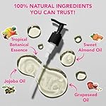 Passion Sensual Massage Oil for Date Night | 100% Natural Body Oil for Couples with Jojoba & Almond | Aromatherapy & Relaxing Massage Therapy | Perfect Glide & Smooth Skin | Tropical Paradise Scent - Image 3