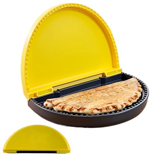 Tortilla Crimper & Tortilla Sealer, 8 Inch Quesadilla Maker Press Sandwich Sealer for Empanadas, Samosas, Hand Pies BPA-Free Snack Press for Easy Homemade Snacks, DIY Cold/Hot Meal Prep Accessory (1)