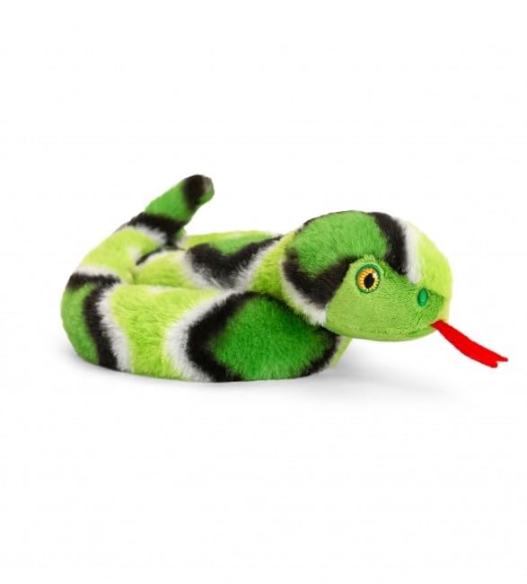 Keel ToysKeeleco Coiled Snakes Plush Toy, 65 cm Size, Green
