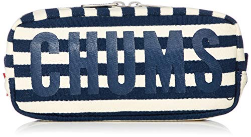 [チャムス] ポーチ Boat Logo Pouch Sweat Navy/Natural