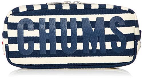 [チャムス] ポーチ Boat Logo Pouch Sweat Navy/Natural