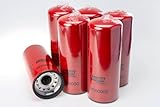Baldwin BD50000 High‑Efficiency Dual‑Flow Oil Filter –6 Pack – Spin‑On Lube Filter for Cummins