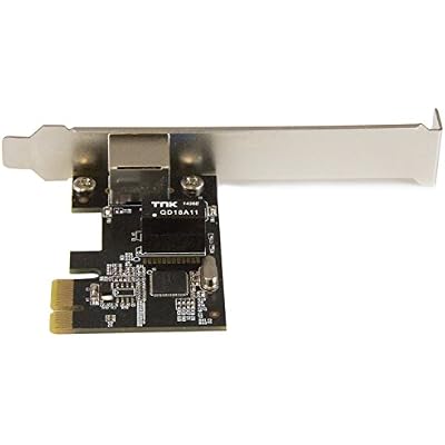 StarTech.com 1-Port Gigabit Ethernet Network Card - PCI Express, Intel I210 NIC - Single Port PCIe Network Adapter Card with Intel Chipset (ST1000SPEXI)