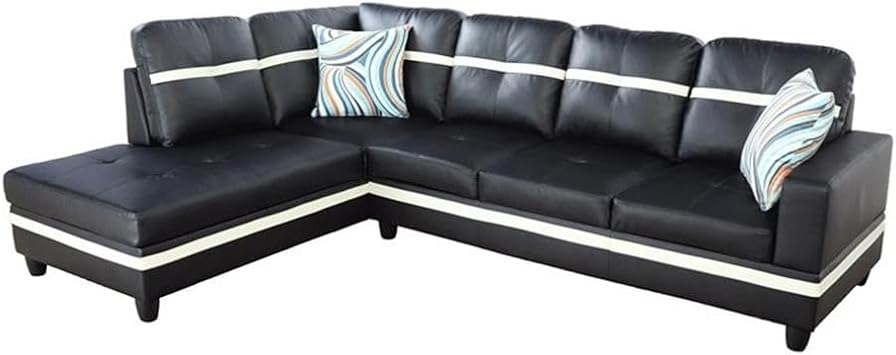 Beverly Fine Furniture Sofa Sectional, Latte