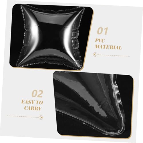 Coussin gonflable transparent ultraléger pour un confort de voyage optimal - 5