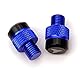 2 stücke M10 x 1,25 Motorrad Spiegel Stopfen Blindstopfen Aluminium Abdeckung Schraube Bolzen Für Yamaha MT 07 09 10 25 MT07 MT09 SP MT10 FZ09 FZ07 Zubehör MT25 MT-125 XSR700 XSR900 (Blau)