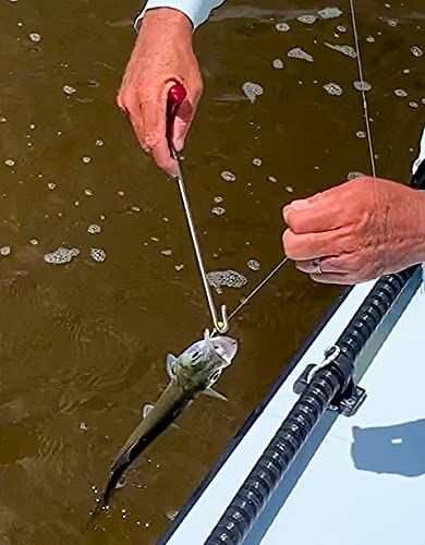 image for Region Fishing Heavy Duty Saltwater Fish Hook Remover | Aluminum and S