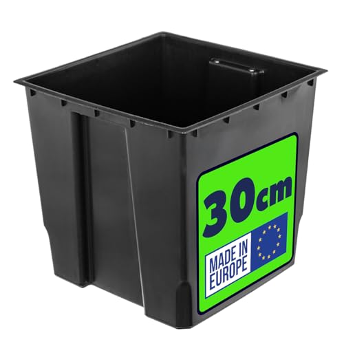 KADAX Inserto da 30 cm per fioriere, inserto in plastica