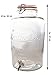 Produktbild Riyashop Saftspender aus Glas mit Zapfhahn 8,5 L Wasserspender Getränkespender Landhaus (10er Mega Sparset)