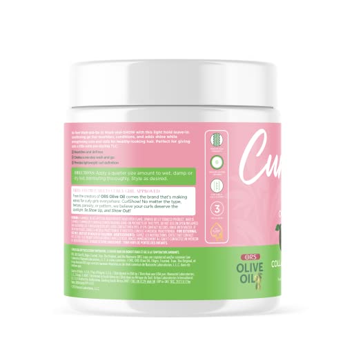 Ors Olive Oil Curlshow Leave-In Conditioner Gel Infused With Collagen & Avocado Oil For Strength & Length (16.0 Oz) #TOP1