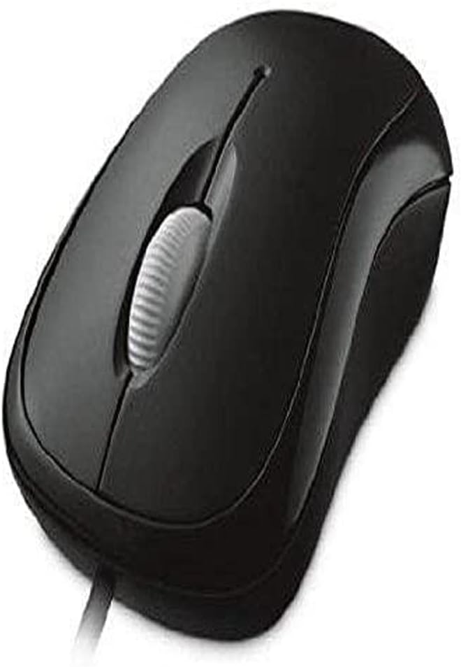 Microsoft L2 Basic Optical USB Mouse for Mac/Win EN/XC/XD/XX Hardware - Black (P58-00063)