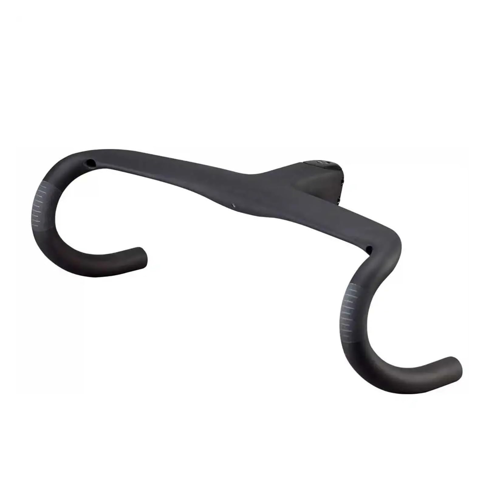Manubrio Bici Manubrio da Strada in Carbonio, Barra piegata, Passaggio Cavi Interno, Caduta di 127 mm, Portata di 75 mm, Manubrio for Bicicletta SL7 con distanziale