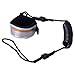 Pinsheng Guinzaglio da Surf Spirale Leash SUP Corda Tavola da Surf 5mm 5 Piedi TPU Leash da Surf Surfboard Leash Laccetto di Sicurezza a Spirale per Tavole da Surf Paddle Board Shortboard(Nero)