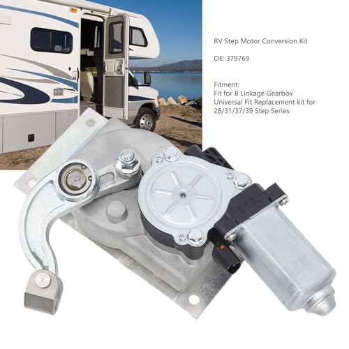 Kit de Conversão de Motor de Passo para Trailer RV Caixa de Engrenagens de Motor Integrada para Caix