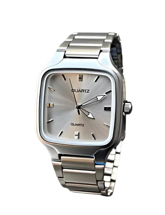 Elegant Men Analog Wrist Watch (Silver) (B0CZ8JNKTQ) Amazon Price History, Amazon Price Tracker