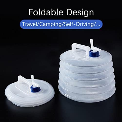 Hsthe Sea Folding Water Bucket, 10L Collapsible & Portable Water Container - Image 3