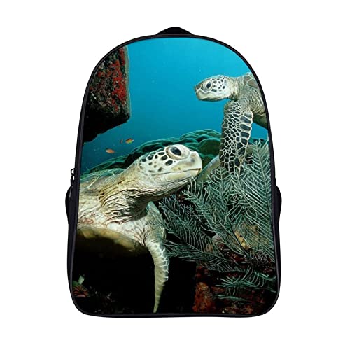 Sac d'école cool 3D tortue pour donner le sourire aux enfants de primaire