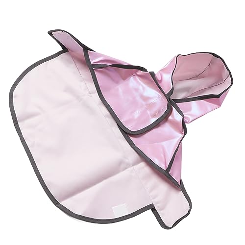 Capa de chuva com capuz para cães de estimação, jaqueta de chuva universal para cães elegante à prov