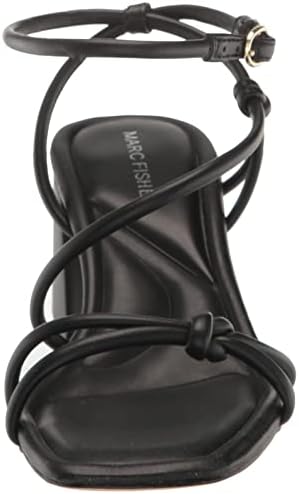 Marc Fisher Women's GURION Heeled Sandal, Black 001, 8.5 | Image 1