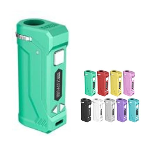 Yocan UNI Pro Box Mod 650mAh ���F�|���C�U�[ ���[�L���� ���j�v���b���E���������ŕ��L��510�J�[�g�Ή��b�d��2.0?4.2V�����EOLED��ʁE�v���q�[�g���ځb�{�b�N�X���b�h (Green)