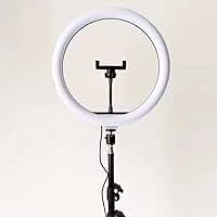 Ring Light com Tripé 2.1m 10'' Polegadas Iluminador com suporte de Celular e Controle Embutido