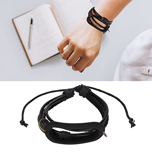 ciciglow Replacement Bands, Hand Made DIY Wristband Fashion Leather Strap Wristbands Replacement Band Accessaries - Image 4
