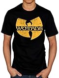 Große Geschenkidee Offiziell Wu Tang Clan Logo T-Shirt