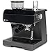 Profile GE Semi Automatic Espresso Machine + Steam Frother | Italian-Made 15 Bar Pump for Balanced Extraction | 15 Adjustable Grind Size Levels | WiFi Connected for Drink Customization | Black